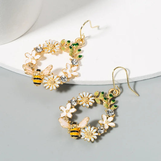 Elegant and Flower Earring Unique Design