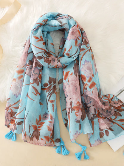 Bohemia Flower woman scarf